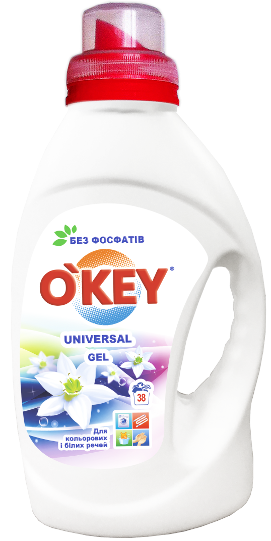 Гель для прання O'KEY Universal 1,5 л